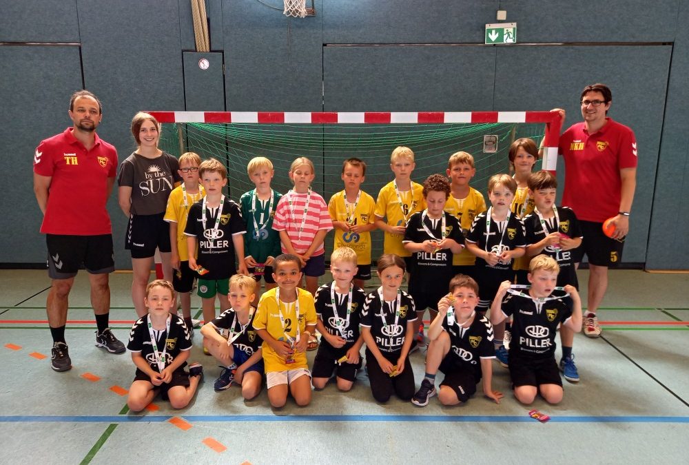 Maxi Handball auf kleinem Feld