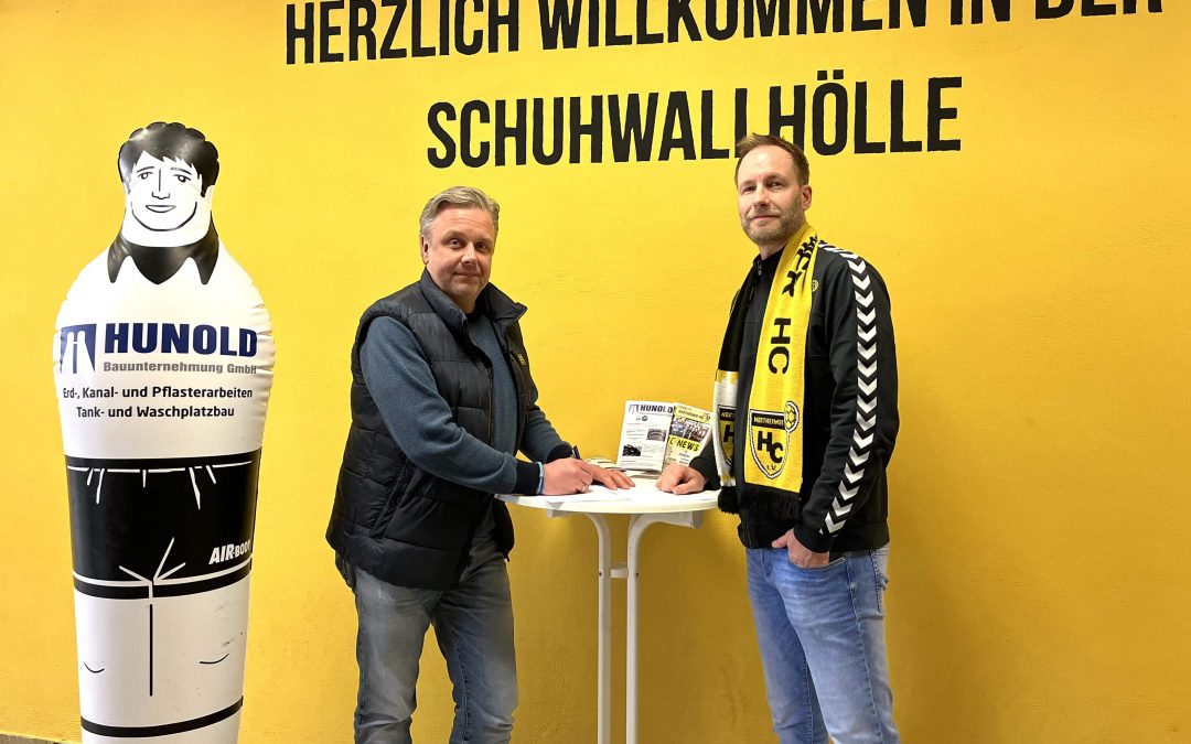 Hauptsponsor HUNOLD bleibt an Bord