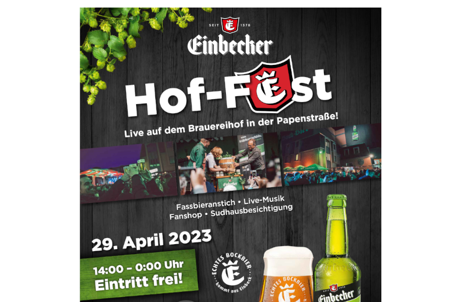 Hof-Fest bei der Einbecker Brauerei