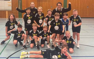 Drei Punkte für die Mannschaften der männlichen E-Jugend