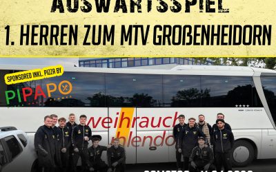 NHC Fanbus zum TOPSPIEL nach Großenheidorn am 11.04. – sponsored by PIPAPO