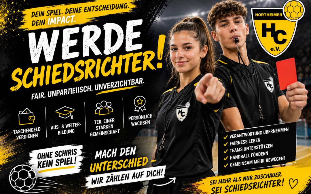 Ohne Schiris kein Spiel!