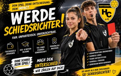 Ohne Schiris kein Spiel!
