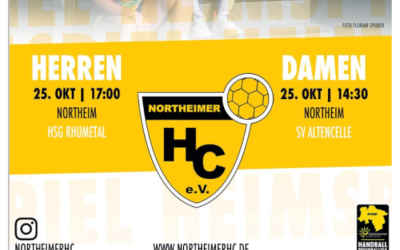 Regionalliga-Doppelspieltag am 25.10.2026