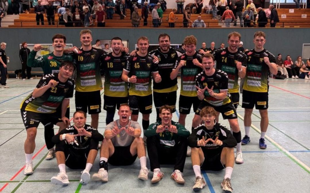 1. Herren: Sieg zu Hause 33:24 gegen TvdH Oldenburg